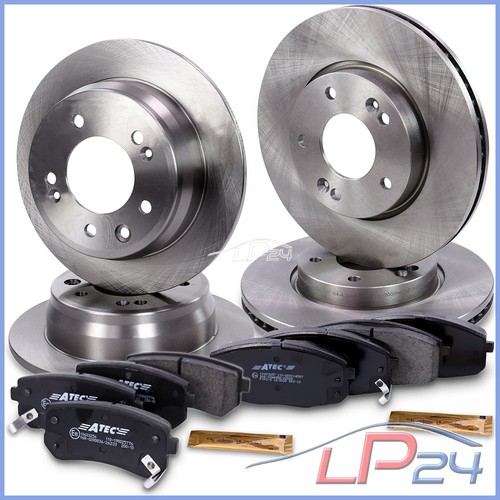 Disque plaquettes frein - 4x, de