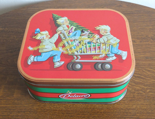 Boite biscuits delacre les - boite,