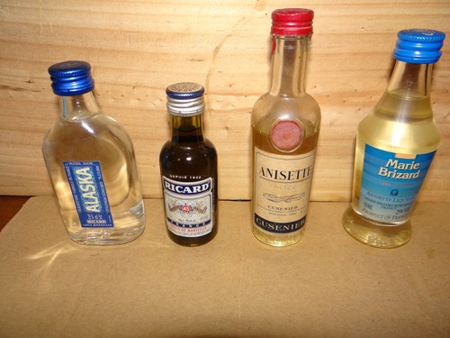 Lot mignonnettes ricard - de,