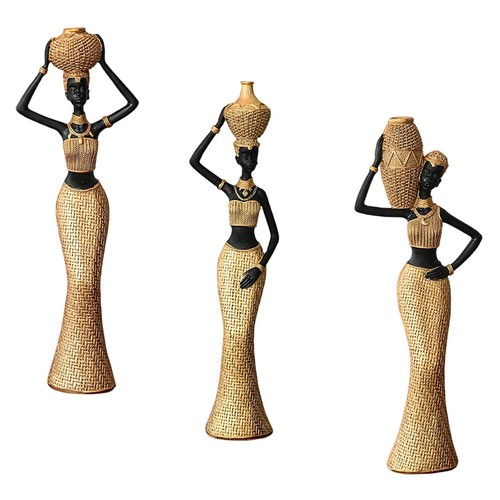 Figurine femme africaine - figurine,