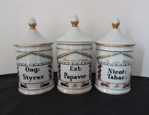 Ancienne série pots - de,