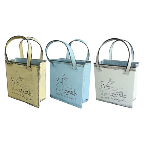 Pots fleurs forme de sac - pots,