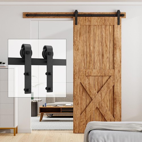 6ft heavy duty sliding barn - heavy,
