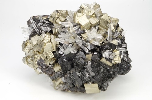 Pyrite quartz sphalérite - pyrite,