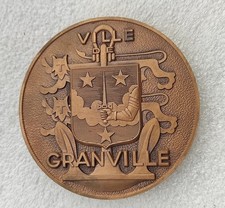 MEDAILLE VILLE DE GRANVILLE AU
