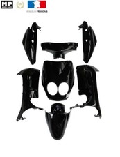 Kit 7 carénages Noir MBK Booster, Yamaha Ovetto Neos 50 2008-2011