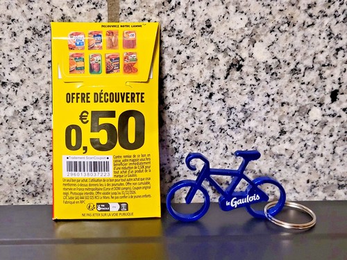 Porte cles velo gaulois - porte,
