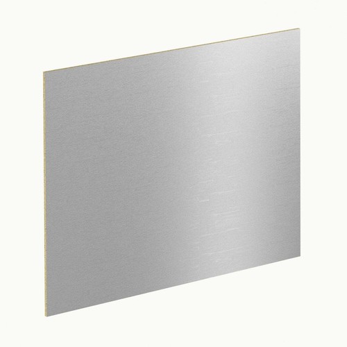 Crédence alu gris métallisé