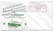 1939  PAQUEBOT NORMANDIE bloqué à NEW YORK