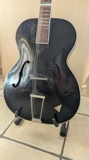 Vintage VOSS Archtop Guitar 1950s Germany – Extremely Rare – Original Tailpiece