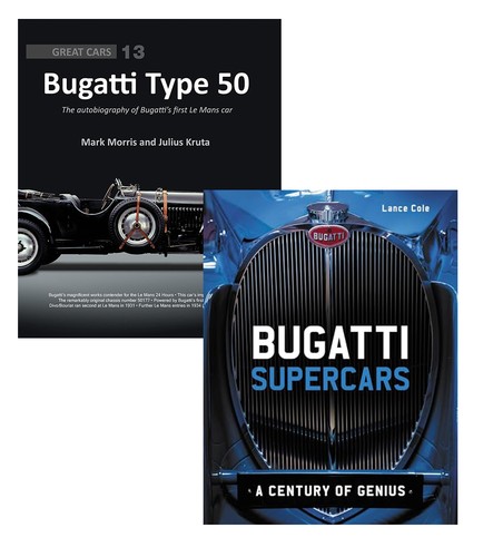 Bugatti type supercars - 50,