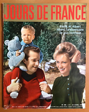 ►JOURS DE FRANCE 440/1963- PAOLA et ALBERT BELGIQUE- NICOLAS CHARRIER-DANY SAVAL