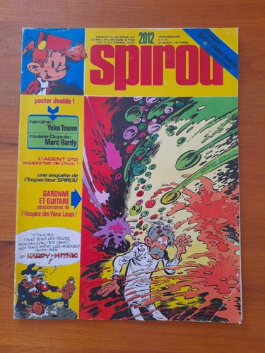 Spirou hebdomadaire 2012 - hebdomadaire, n°