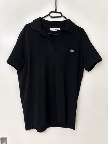 Polo lacoste noir - noir, fit