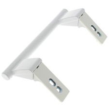 Poignée blanche e=155mm