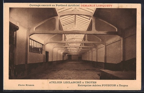 Cpa troyes intérieur de - cpa, troyes,