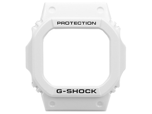 Bezel casio résine blanche - bezel,