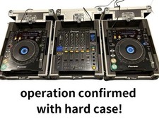 Pioneer DJM-800 CDJ-1000MK3 x 2 units operation confirmed with hard case DJ