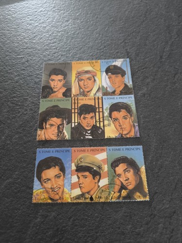 Lot timbres oblitérés - , elvis