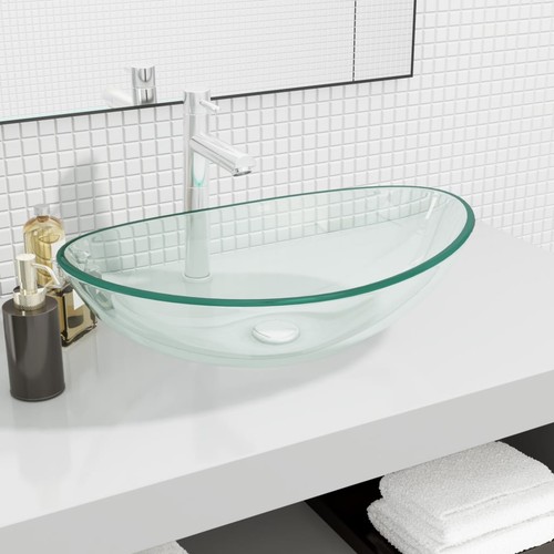 Lavabo verre trempé - lavabo,