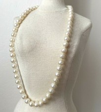 Magnifique COLLIER de perle nacré belle qualité NEUF 46,5cm