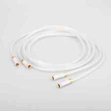 Silver Plated Hifi RCA Cable Analog Cable 5n OCC Audio Interconnection Cable-