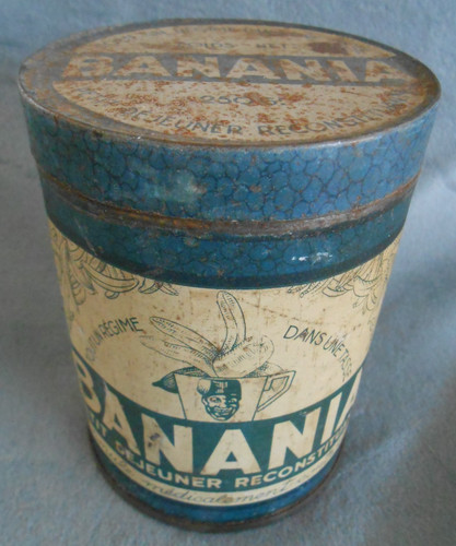 Boite ronde banania 250 - boite,