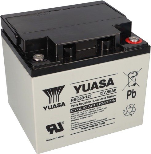 Yuasa batterie plomb rec50 - yuasa, rec50-12i
