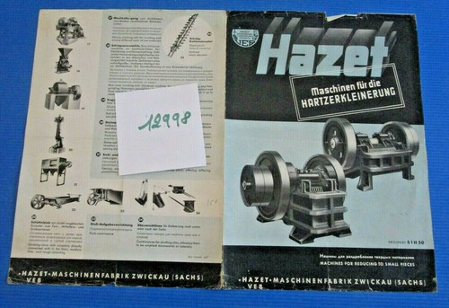 12998 dépliant hazet - ,