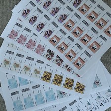 lot de 5 Plancher 24 Timbre 20