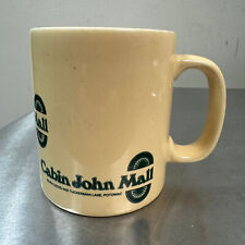 Vtg CABIN JOHN MALL Advertising Coffee Mug - Potomac, MD