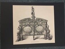 La cassette Farnèse - Gravure