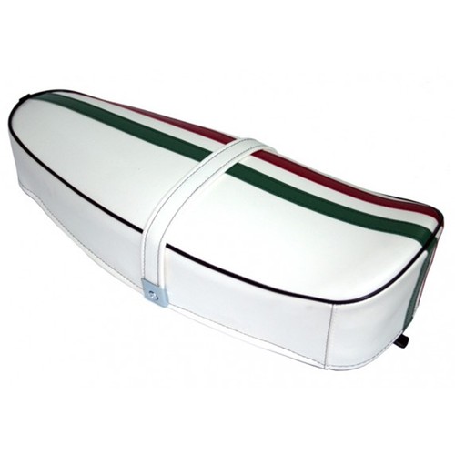 Selle blanche avec - selle,