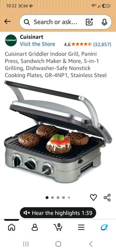 Cuisinart in 1 - gr-4n, 5-in-1