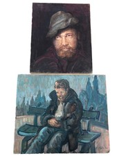 A. GALL (XXème) - Paire