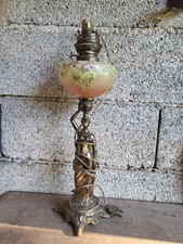 Lampe À Pétrole Art Nouveau