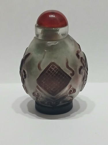 Tabatière chine verre - en,