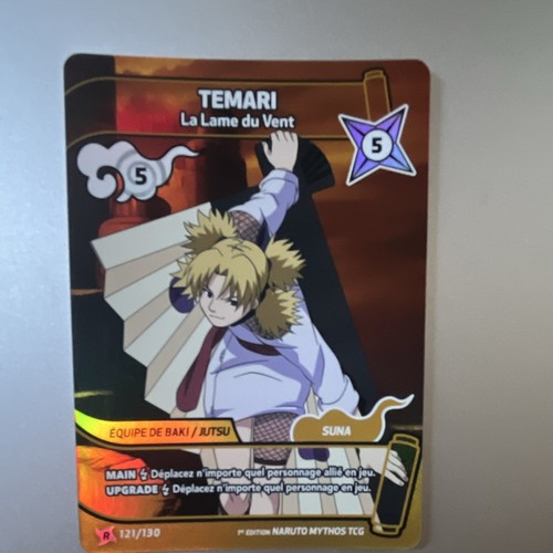 Naruto mythos tcg temari - naruto,
