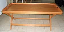 Table en bois  pliante