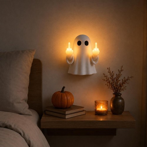 Décoration fantôme halloween - fantôme,