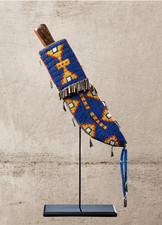 Housse de couteau indigène en