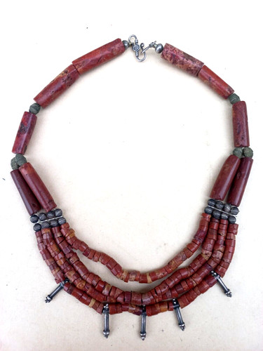 Bijoux collier ethnique - bijoux,