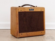 1962 Fender Champ 5F1 Tweed Vintage Tube Amp Class A 1x8