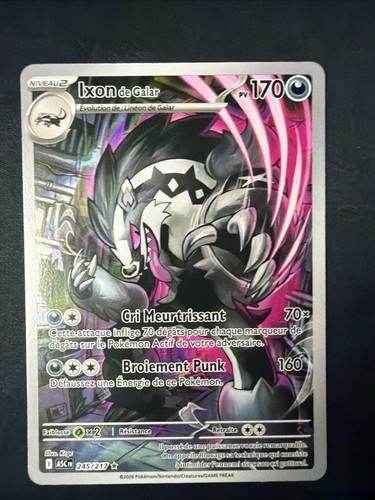 Carte pokémon ixon galar - ixon,