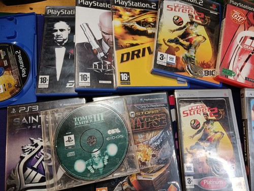 Lot jeux ps1 ps2 ps3 - jeux, ps1/ps2/ps3/psp