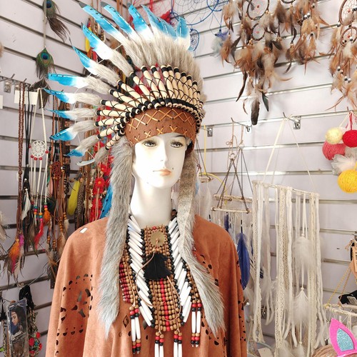 Chapeau indien chef - chapeau, en