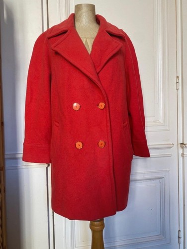 Manteau vintage oversize laine - manteau,