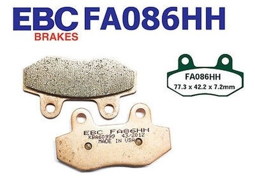 Plaquettes frein ebc - frein,