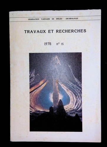 Travaux recherches 1978 - et,