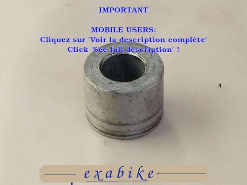 Entretoise roue arriere - roue,